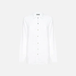 ACANFORA CAMICIA  CON COLLO LINO