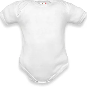 personalizza body neonato bianco a mezza manica