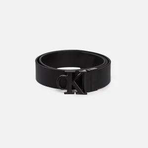 CALVIN KLEIN CINTURA CK BUCKLE TUMBLED 35MM ADJ/REV