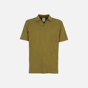 CALVIN KLEIN POLO LINEN COTTON CUBAN C