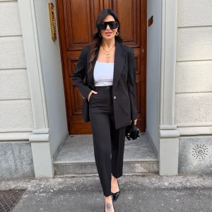 Pantalone tailleur sigaretta “Matilde” VICOLO