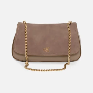 CALVIN KLEIN BORSA CK CONV CHAIN BRUSHED MEDIUM BAG