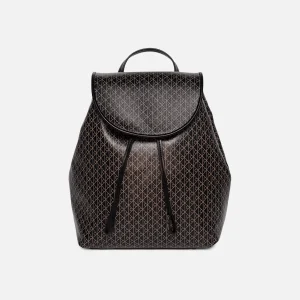 CALVIN KLEIN ZAINO EMBLEM AOP FLAP BACKPACK