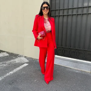 Pantalone tailleur palazzo “Gloria” VICOLO