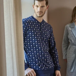 Morbido pigiama serafino Joinfruit