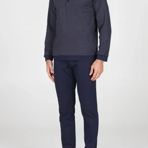 Caldo pigiama in interlock di cotone