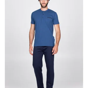 Pratico pigiama tris serafino