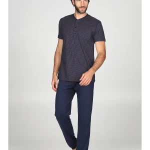 Pratico pigiama tris serafino