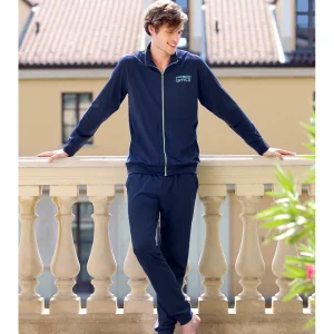 Abito casa con zip in jersone traspirante