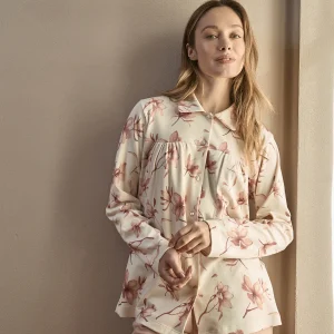 Caldo pigiama lungo cardigan