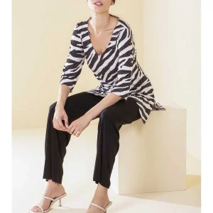 Kaftano  in traspirante viscosa elasticizzata