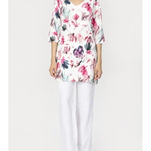 Kaftano  in traspirante viscosa elasticizzata