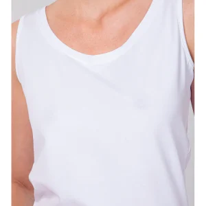 Canotta con spallina stretta in organic cotton