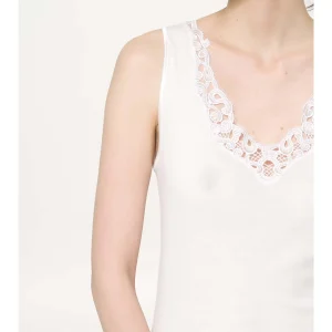 Canotta scollo a v in pregiato filoscozia certificato