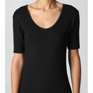 Maglietta mezza manica in puro cotone