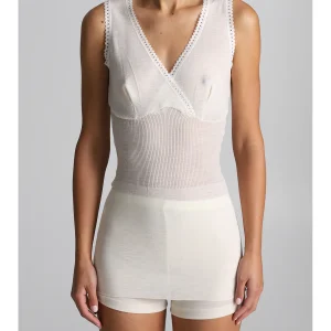 Canotta in pura lana vergine leggera