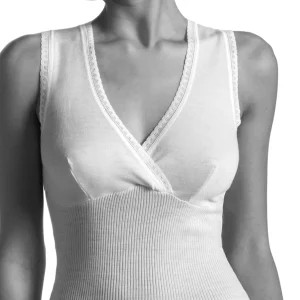 Canotta in pura lana pesante