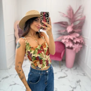 Top corpetto “Gobelin” LIP