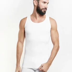 Canotta in costina, taglie comode