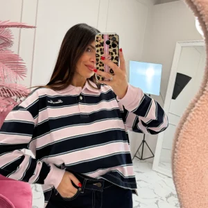 Polo over righe GUESS JEANS