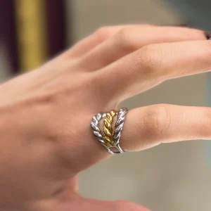 Anello “Intertwined” LIP