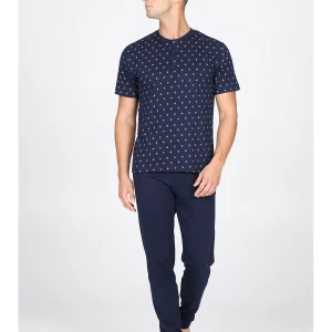 Pigiama tre pezzi, in traspirante jersey di puro cotone s/z