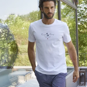 T-shirt in jersey di puro cotone