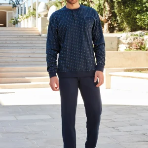 Pigiama Uomo lungo in cotone