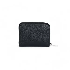 Portafoglio piccolo Unisex in Vera Pelle Chiusura con zip