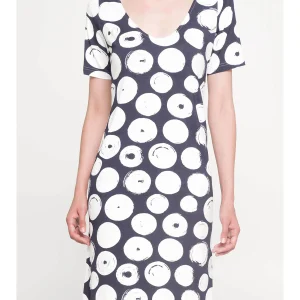 Abito mezza manica in morbida viscosa