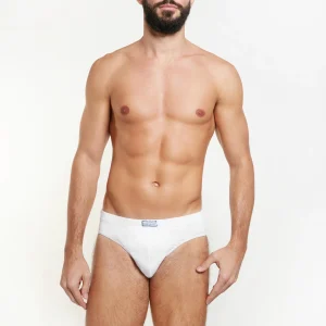 Slip fianco medio in cotone elasticizzato