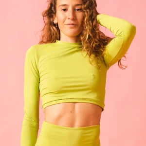 Crop Top Summer Explosion - Pistacchio