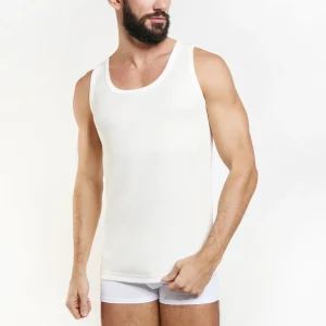 Canotta lana e cotone