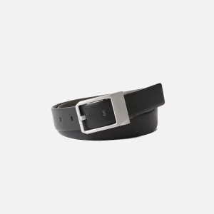 CALVIN KLEIN CINTURA FACETED BUCKLE 35MM ADJ/REV
