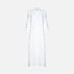 ACANFORA ABITO LUNGO LINO