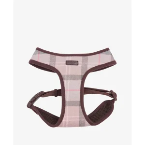 Barbour - Pettorina per cani Taupe Pink Tartan