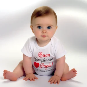 -compleanno papà Body neonato frase auguri papà