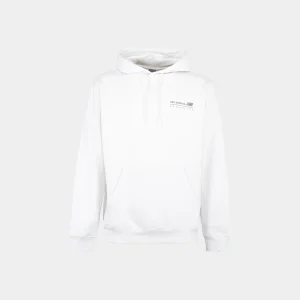 NEW BALANCE FELPA LINEAR GRAPHIC FLEECE HOODIE