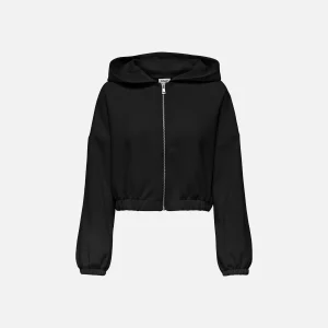 ONLY FELPA ONLSCARLETT L/S ZIP HOOD SWT NOOS