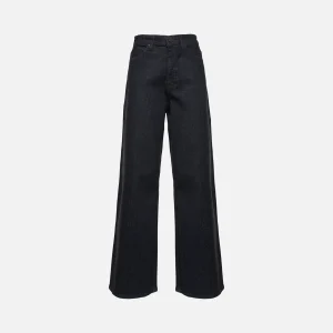 CALVIN KLEIN PANTALONE  HIGH RISE WIDE - GRE