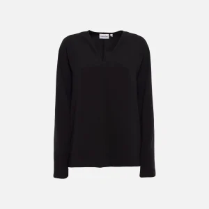 CALVIN KLEIN CAMICIA STRUCTURE TWILL V NE