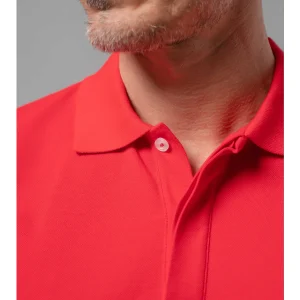 Polo classica in jersey di puro cotone