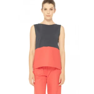 T-shirt senza maniche modello Clotilde